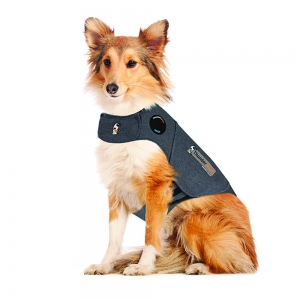 ThunderShirt DOG CALMING WRAP Heather Grey - Large (Chest 64-76cm) - Click for more info